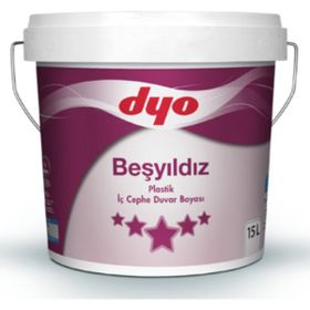 Dyo Beşyıldız 7233 Pampas Otu 10 kg Plastik İç Cephe Duvar Boyası