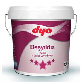 Dyo Beşyıldız 7565 Buz Gümüşü 10 kg Plastik İç Cephe Duvar Boyası