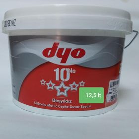 Dyo Beşyıldız Beyaz 20 kg Silikonlu Mat İç Cephe Duvar Boyası