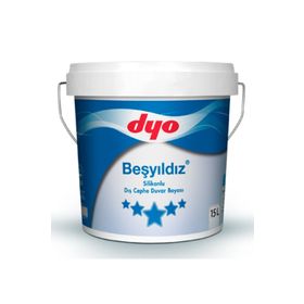 Dyo Beşyıldız İmbat 15 lt Silikonlu Dış Cephe Boyası
