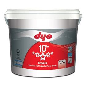 Dyo Beşyıldız Köpük 3.5 kg Silikonlu Mat İç Cephe Duvar Boyası