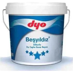 Dyo Beşyıldız Silikonlu 7,5 lt Zemheri Dış Cephe Boyası