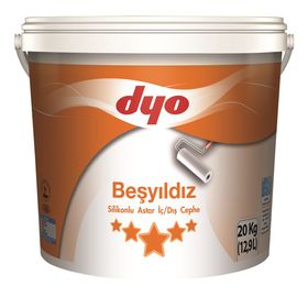 Dyo Beşyıldız Silikonlu İç Dış Cephe 10 kg Astar
