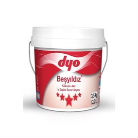 Dyo Beşyıldız Yeni Çağıl 3.5 kg Silikonlu Mat İç Cephe Duvar Boyası