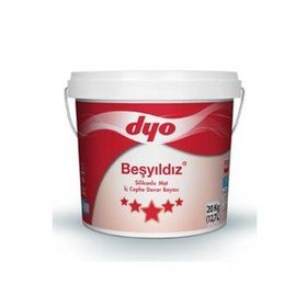 Dyo Beşyıldız Yeni Yakamoz 20 kg Silikonlu Mat İç Cephe Duvar Boyası