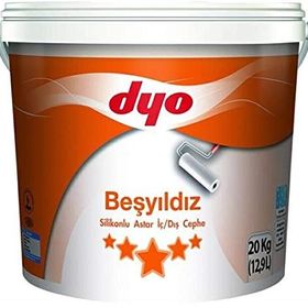 Dyo Beyaz 10 kg Beşyıldız Silikonlu İç Dış Astar