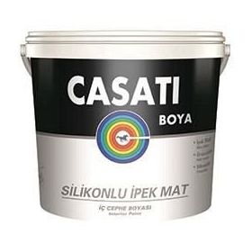 Dyo Casati 15 lt Beyaz Silikonlu İpek Mat İç Cephe Boyası