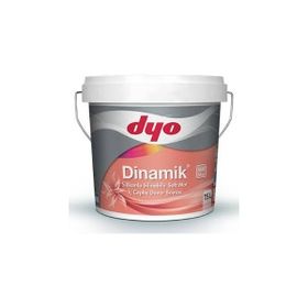 Dyo Dinamik 0001 Beyaz 2.5 lt Silikonlu Soft Mat İç Cephe Duvar Boyası