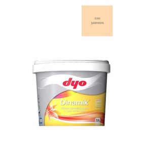 Dyo Dinamik 0306 Şampanya Silikonlu Silinebilir İpek Mat İç Cephe Duvar Boyası