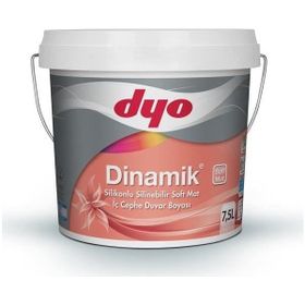 Dyo Dinamik 0355 Belce Beji 7.5 lt Silikonlu Soft Mat İç Cephe Duvar Boyası