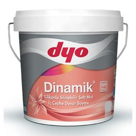 Dyo Dinamik 0355 Belce Beji 7.5 lt Silikonlu Soft Mat İç Cephe Duvar Boyası