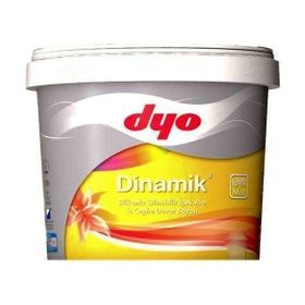 Dyo Dinamik 0542 Rozet Gümüşü 2.5 lt Silikonlu İpek Mat İç Cephe Duvar Boyası