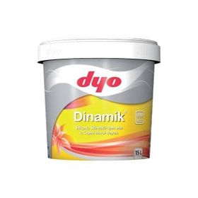 Dyo Dinamik 0542 Rozet Gümüşü 7.5 lt Silikonlu İpek Mat İç Cephe Duvar Boyası