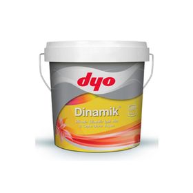 Dyo Dinamik 0542 Rozet Gümüşü 7.5 lt Silikonlu İpek Mat İç Cephe Duvar Boyası