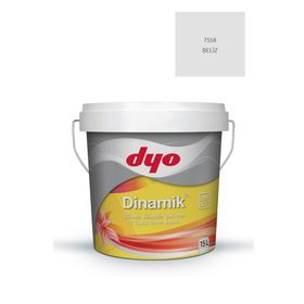 Dyo Dinamik 0666 Yeni Beliz 15 lt Silikonlu İpek Mat İç Cephe Duvar Boyası