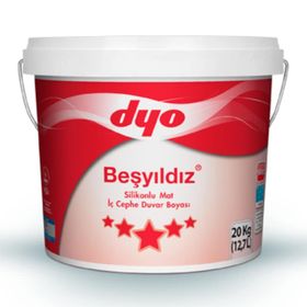 Dyo Dinamik 0666 Yeni Beliz 2.5 lt Silikonlu İpek Mat İç Cephe Duvar Boyası