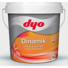 Dyo Dinamik 15 lt Beyaz Silikonlu Mat İç Cephe Boyası