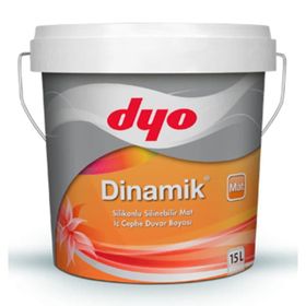 Dyo Dinamik 15 lt Beyaz Silikonlu Mat İç Cephe Boyası