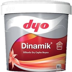Dyo Dinamik 15 lt Buz Beyazı Silikonlu Dış Cephe Boyası