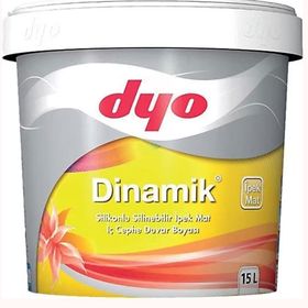 Dyo Dinamik 15 lt İpek Mat Silikonlu İç Cephe Boyası