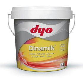 Dyo Dinamik 1621 Kaymak Taşı 15 lt Silikonlu İpek Mat İç Cephe Duvar Boyası