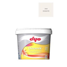 Dyo Dinamik 5664 Romantik 7.5 lt Silikonlu İpek Mat İç Cephe Duvar Boyası