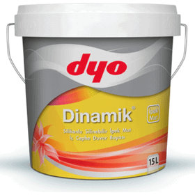 Dyo Dinamik 7233 Pampas Otu 7.5 lt Silikonlu İpek Mat İç Cephe Duvar Boyası