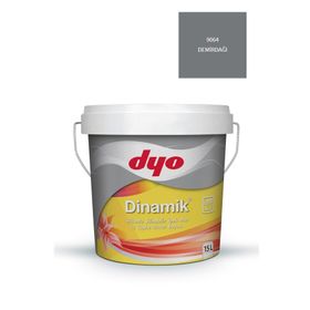 Dyo Dinamik 9064 Demirdağı 15 lt Silikonlu İpek Mat İç Cephe Duvar Boyası