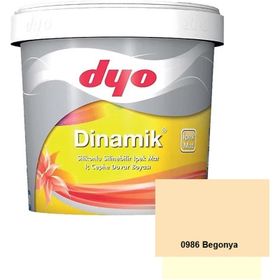 Dyo Dinamik Begonya 7.5 lt Silikonlu Soft Mat İç Cephe Boyası