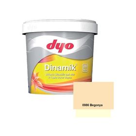 Dyo Dinamik Begonya 7.5 lt Silikonlu Soft Mat İç Cephe Boyası