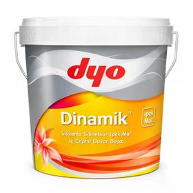 Dyo Dinamik Beyaz 7.5 lt Silikonlu Ipek Mat İç Cephe Boyası