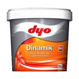 Dyo Dinamik Ihlamur 15 lt Silikonlu İpek Mat İç Cephe Boyası