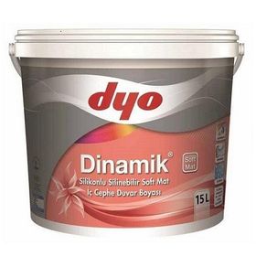 Dyo Dinamik Ihlamur 15 lt Silikonlu Soft Mat İç Cephe Boyası