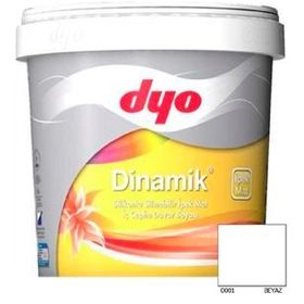 Dyo Dinamik İpek Mat 15 lt Beyaz Silikonlu İç Cephe Boyası