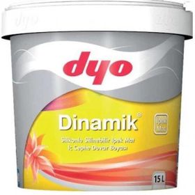 Dyo Dinamik İpek Mat 15 lt Latte Silikonlu İç Cephe Boyası