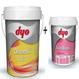 Dyo Dinamik İpek Mat 15 lt Nil Yeşili Silikonlu İç Cephe Boyası