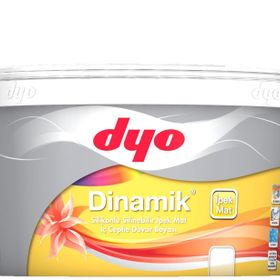Dyo Dinamik İpek Mat 2.5 Litre İncekum Silikonlu İç Cephe Boyası