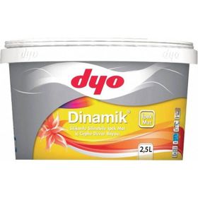 Dyo Dinamik İpek Mat 2.5 lt Mine Silikonlu İç Cephe Boyası