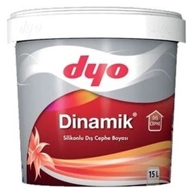 Dyo Dinamik Koyu Kiremit 15 lt Silikonlu Dış Cephe Boyası