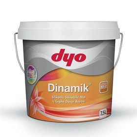 Dyo Dinamik Kumsal 7.5 lt Silikonlu İpek Mat İç Cephe Boyası
