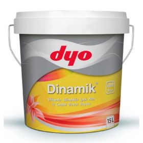 Dyo Dinamik Leylak 7.5 lt Silikonlu Silinebilir İpek Mat İç Cephe Duvar Boyası
