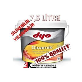 Dyo Dinamik Leylak 7.5 lt Silikonlu Silinebilir İpek Mat İç Cephe Duvar Boyası