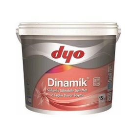 Dyo Dinamik Mat 15 lt Alaçatı Silikonlu İç Cephe Boyası