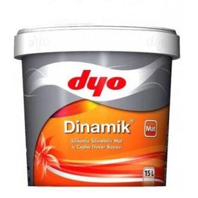 Dyo Dinamik Mat 15 lt Belce Beji Silikonlu İç Cephe Boyası