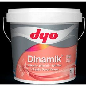 Dyo Dinamik Mat 15 lt Belce Beji Silikonlu İç Cephe Boyası