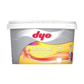 Dyo Dinamik Salda Kumu 2.5 lt Silikonlu Silinebilir İpek Mat İç Cephe Duvar Boyası