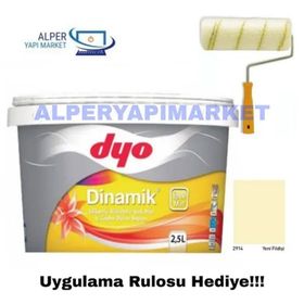 Dyo Dinamik Silikonlu 2.5 Litre Çömlek Dış Cephe Duvar Boyası