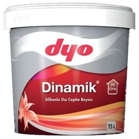 Dyo Dinamik Silikonlu 2.5 Litre Şeftali Dış Cephe Duvar Boyası