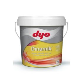 Dyo Dinamik Silikonlu İpek 15 lt Rozet Gümüşü Silinebilir İç Cephe Boyası