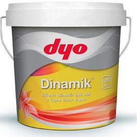 Dyo Dinamik Silikonlu Silinebilir İpek Mat 15 lt Renk:mine KOD:5046 İç Cephe Duvar Boyası